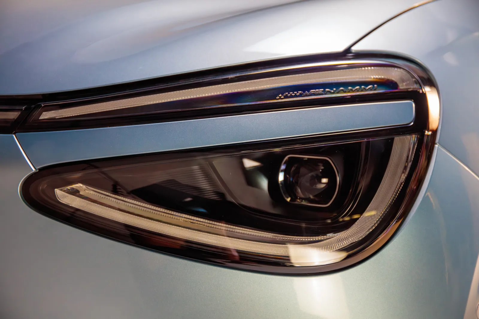 BOX 01 EV headlight detail