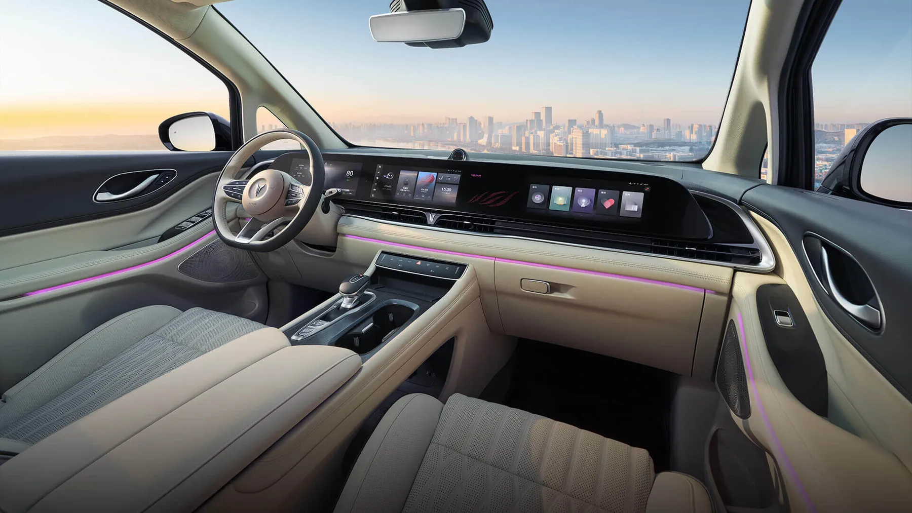 Voyah Dream premium passenger cabin